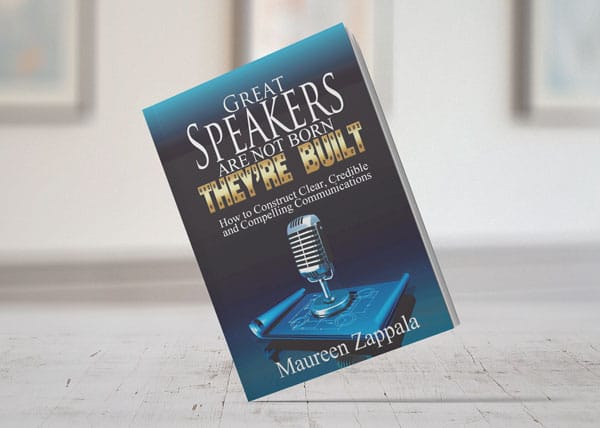 Great Speakers are not Born They're Built book cover