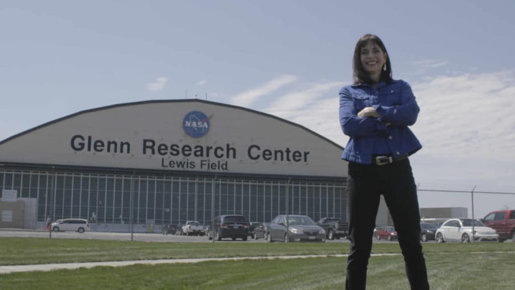 MAUREEN Zappala outside Glenn Research Center