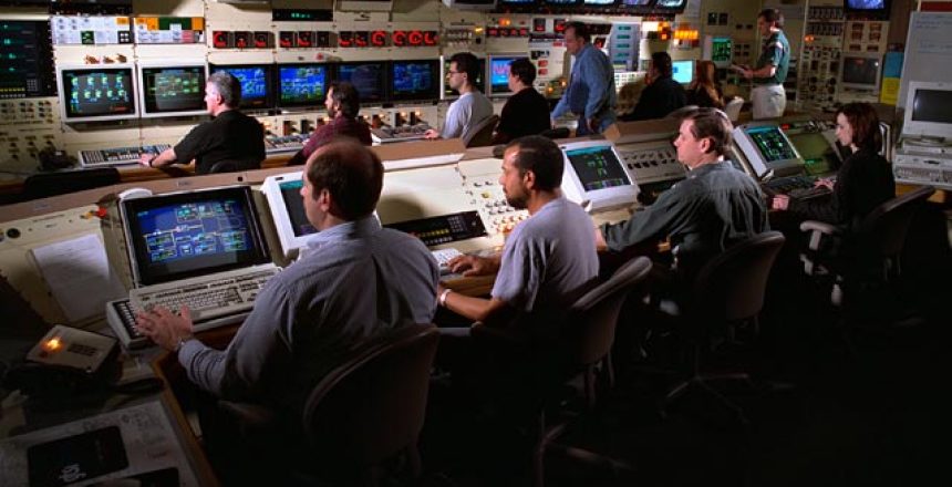 NASA control room