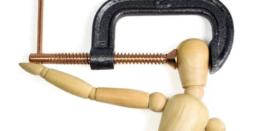 Doll demonstrating the stress caused by Impostor Syndrome.